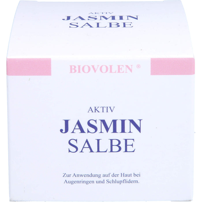 BIOVOLEN Aktiv Jasminsalbe bei Augenringen und Schlupflidern, 100 ml Crème