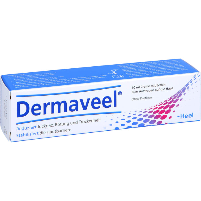 Dermaveel Creme reduziert Juckreiz, Rötung und Trockenheit und stabilisiert die Hautbarriere, 50 ml Cream