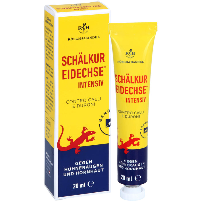 EIDECHSE SCHÄLKUR intensiv 40% Salicylsäure gegen Hühneraugen und Hornhaut, 20 ml Cream