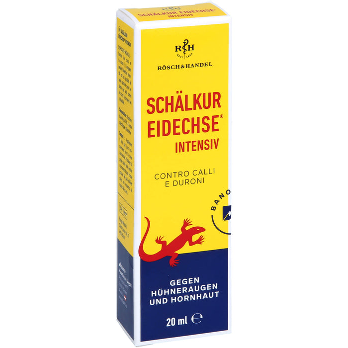 EIDECHSE SCHÄLKUR intensiv 40% Salicylsäure gegen Hühneraugen und Hornhaut, 20 ml Crème