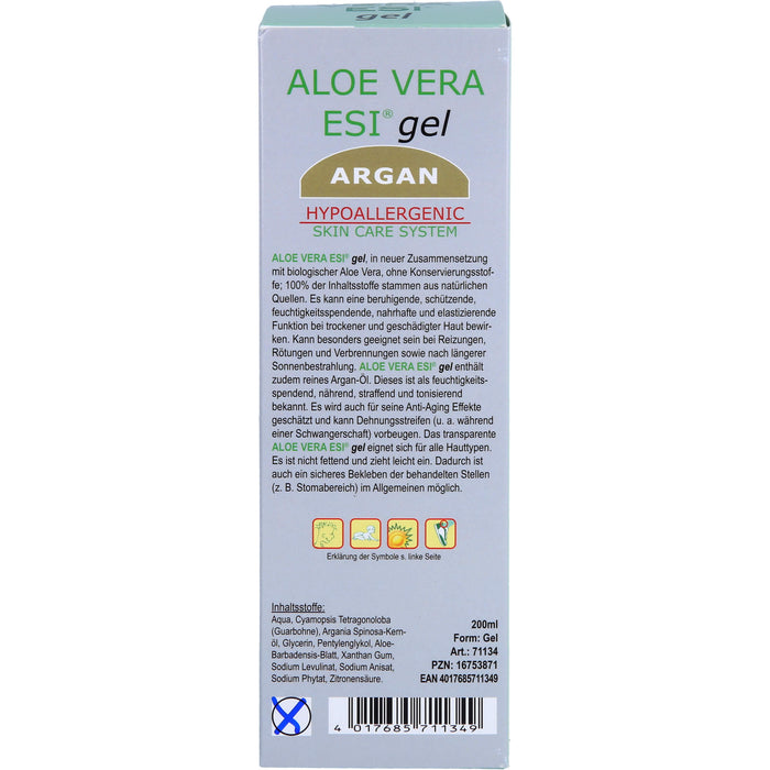 Aloe Vera Gel mit Arganoel Bio, 200 ml GEL