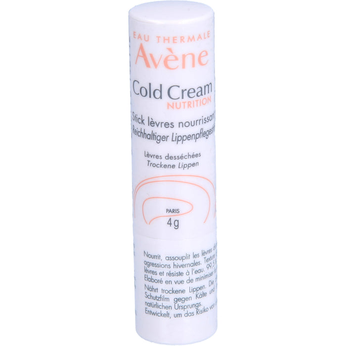 AVENE Cold Cream NUTRITION Lippenpflegestift, 4 g Stift