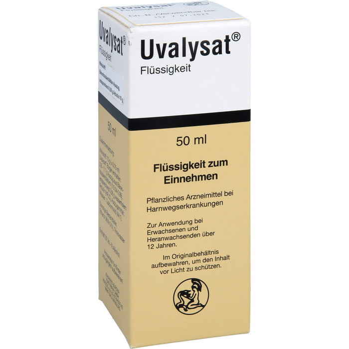 Uvalysat Flüssigkeit bei Harnwegserkrankungen, 50 ml Solution