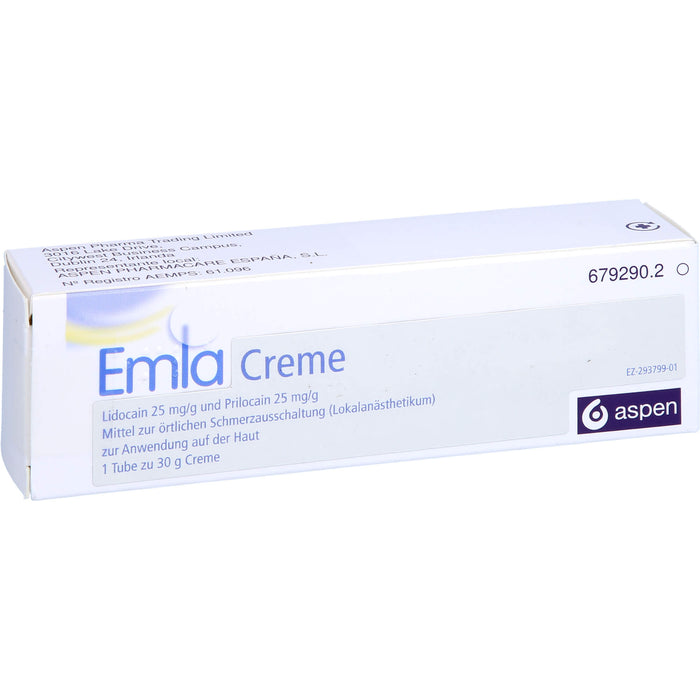 Emla 25 mg/g + 25 mg/g Eurim Creme, 30 g CRE