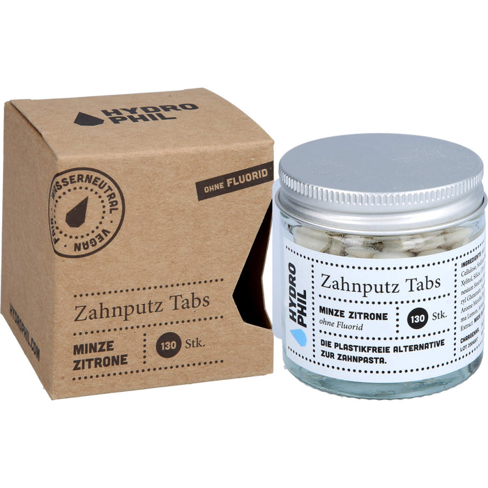 Zahnputz Tabs Minze Zitrone, 130 St