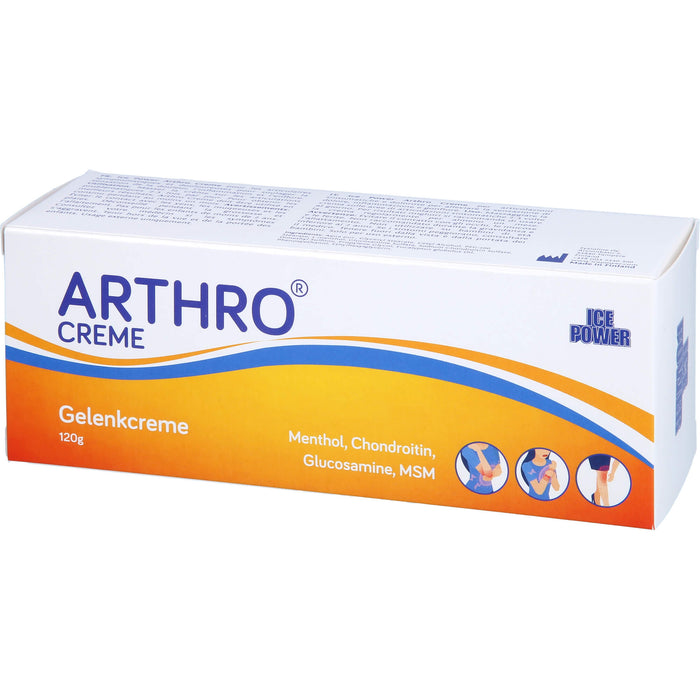 Ice Power Arthro Creme Gelenkcreme, 120 g Creme