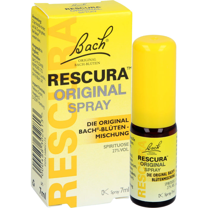 Bachblüten Original Rescura Spray m. Alkohol, 7 ml SPR