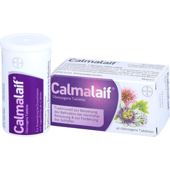 Calmalaif, Überzogene Tablette, 40 pcs. Tablets