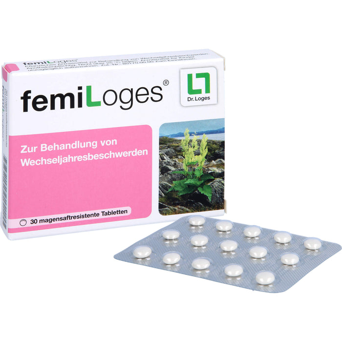 femiLoges Tabletten bei Wechseljahresbeschwerden, 30 pcs. Tablets