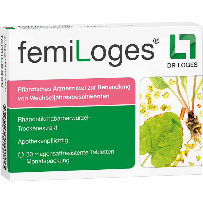 femiLoges Tabletten bei Wechseljahresbeschwerden, 30 pc Tablettes