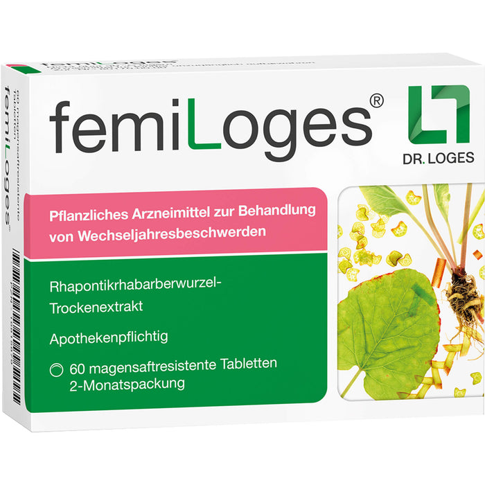 femiLoges Tabletten bei Wechseljahresbeschwerden, 60 pc Tablettes