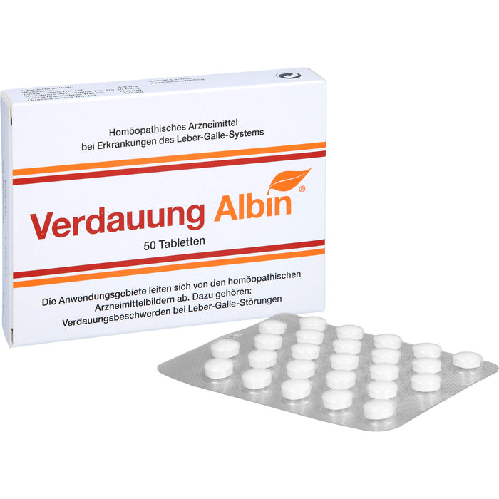 Verdauung Albin Tabletten, 50 St TAB