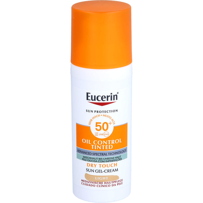 Eucerin Sun Oil C. Tinted 50+ Hell, 50 ml CRE