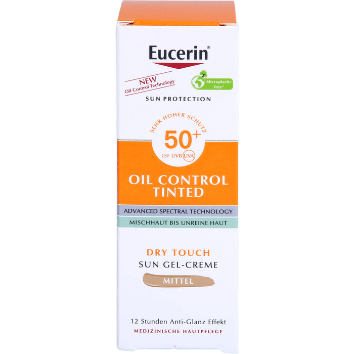 Eucerin Sun Oil C. Tinted 50+ Mittel, 50 ml CRE