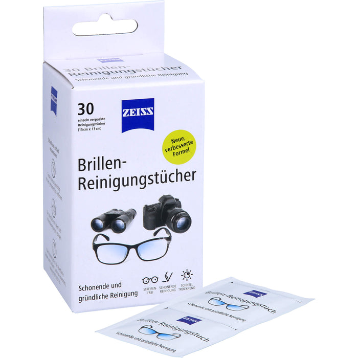 ZEISS Brillen-Reinigungstücher, 30 pcs. Cloths