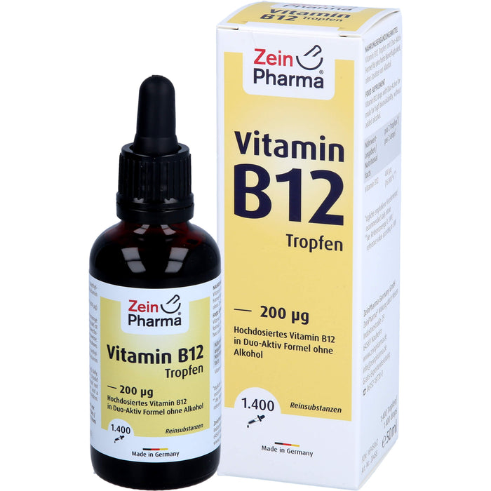 Vitamin B12 200 ug Tropfen, 50 ml TEI