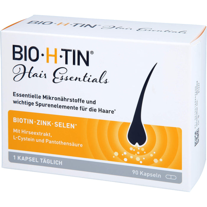 BIO-H-TIN Hair Essentials Mikronährstoff-Kapseln für die Haare, 90 pcs. Capsules