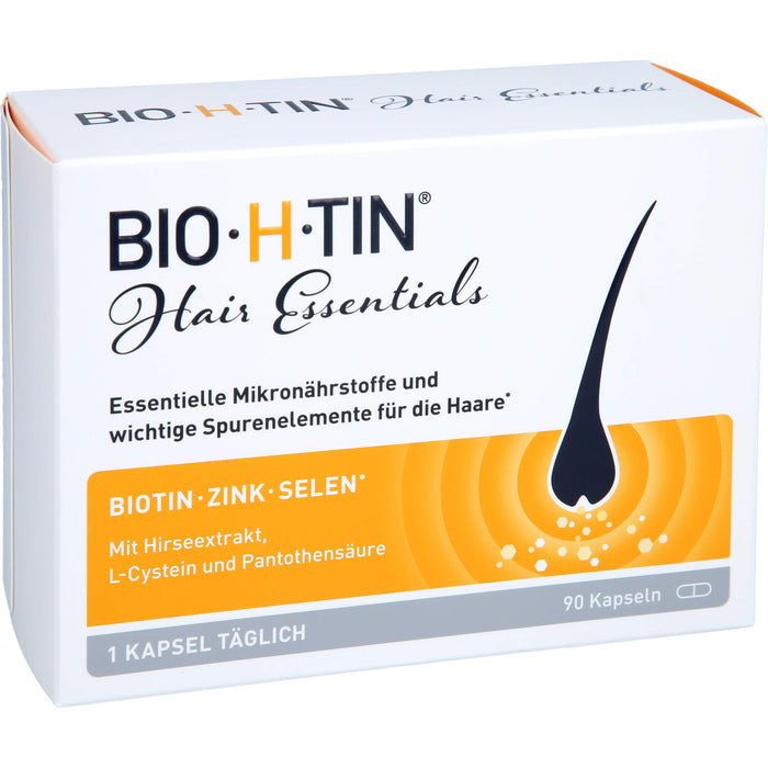 BIO-H-TIN Hair Essentials Mikronährstoff-Kapseln für die Haare, 90 pc Capsules