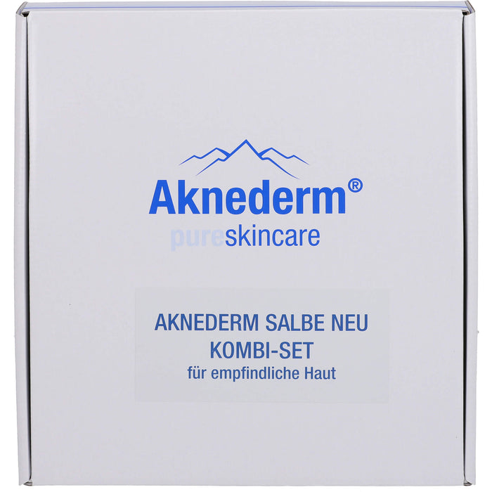 Aknederm Salbe Neu Kombiset für empfindliche Haut, 1 P KPG