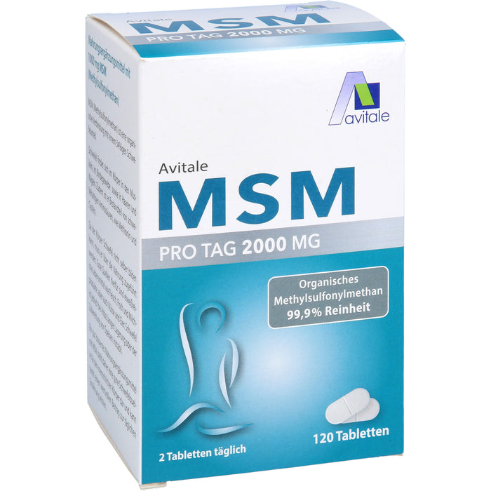 MSM 2000mg, 120 St TAB