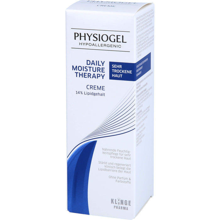 PHYSIOGEL Daily Moisture Therapy Creme für sehr trockene Haut, 75 ml Cream