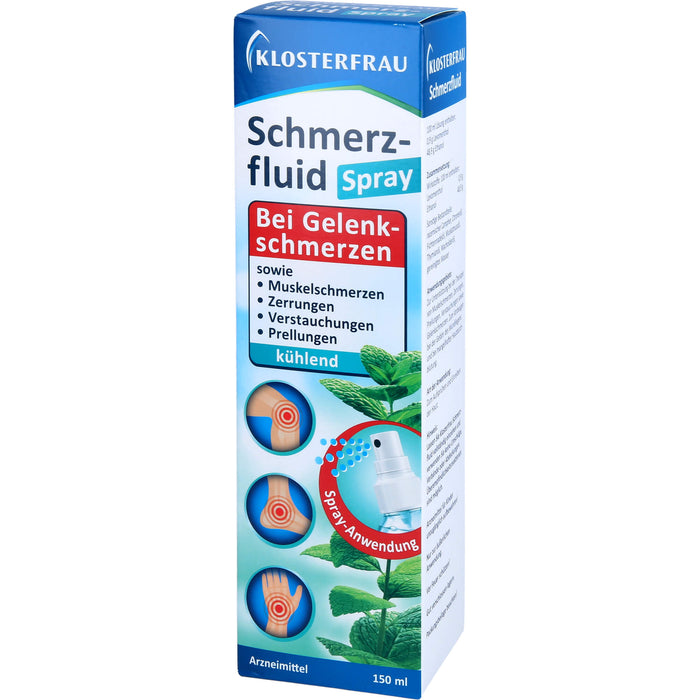 KLOSTERFRAU Schmerzfluid kühlend bei Gelenkschmerzen, 150 ml Solution