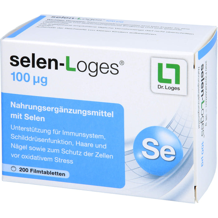 Selen Loges 100ug, 200 St FTA