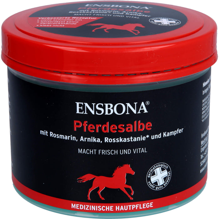 ENSBONA Pferdesalbe classic erfrischt Gelenke und Muskulatur, 500 ml Onguent