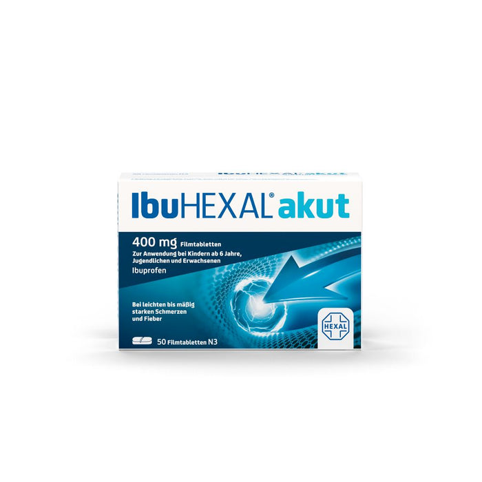 IbuHEXAL akut 400 mg, 50 pc Tablettes