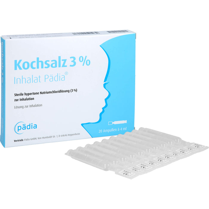 Kochsalz 3 % Inhalat Pädia, 20 St IHA