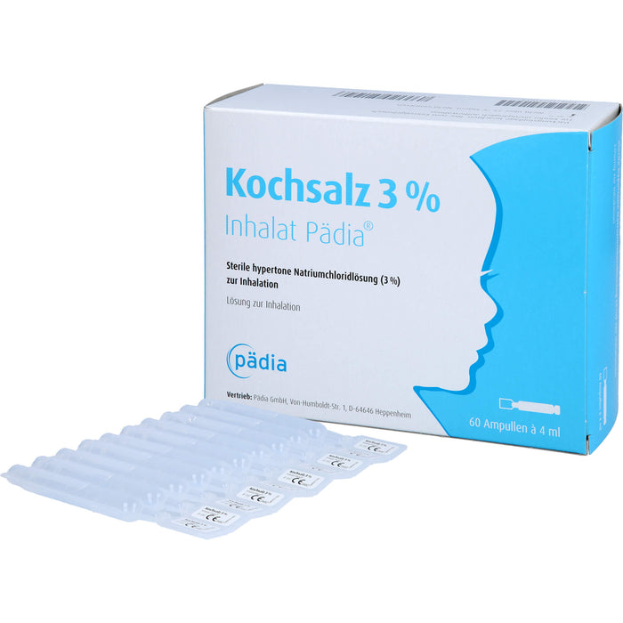 Kochsalz 3 % Inhalat Pädia, 60 pc Ampoules