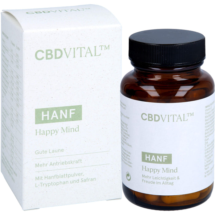 CBD VITAL Hanf Happy Mind, 60 St KAP