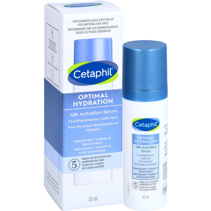 Cetaphil Optimal Hydration 48h Activation Serum, 30 ml Solution