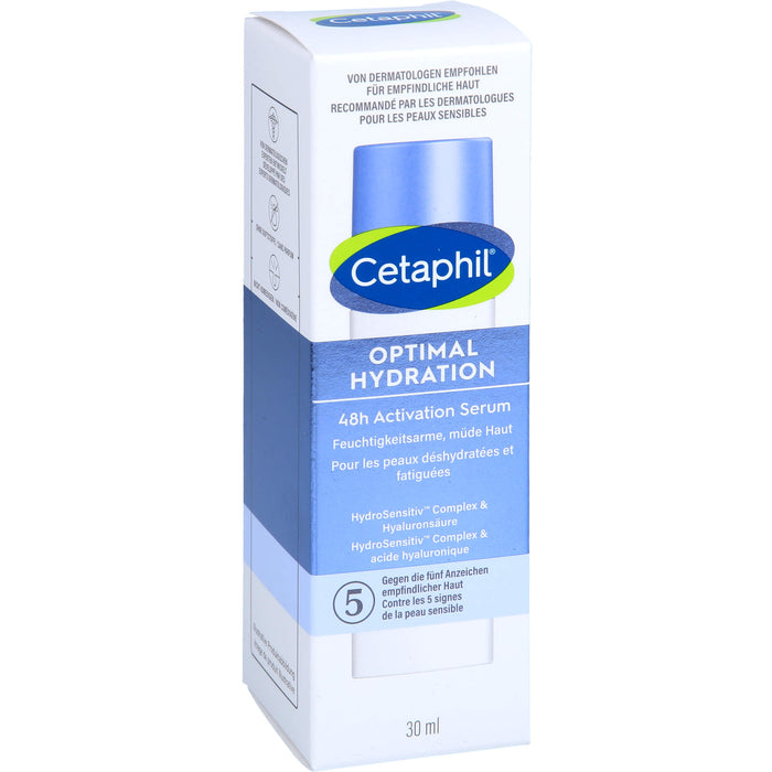 Cetaphil Optimal Hydration 48h Activation Serum, 30 ml Solution