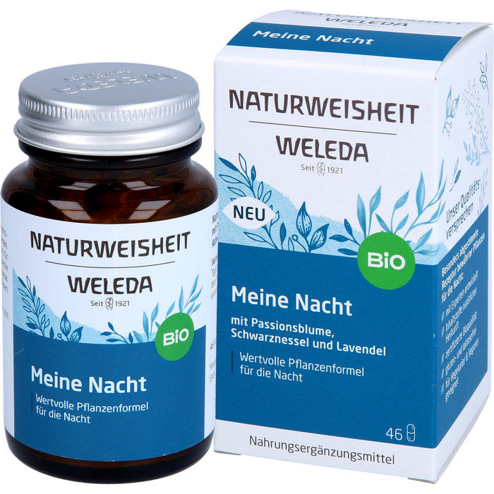 WELEDA Naturweisheit Meine Nacht Kapseln, 46 pc Capsules