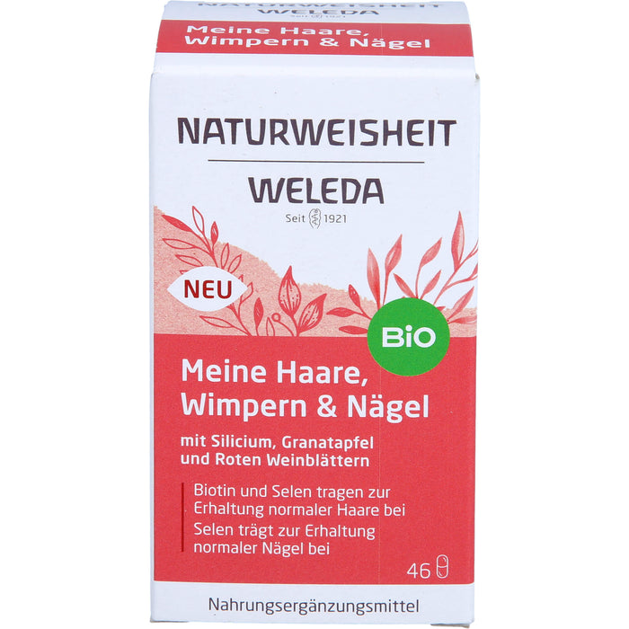 WELEDA NATURWEISHEIT Meine Haare Wimpern & Nägel, 46 St KAP