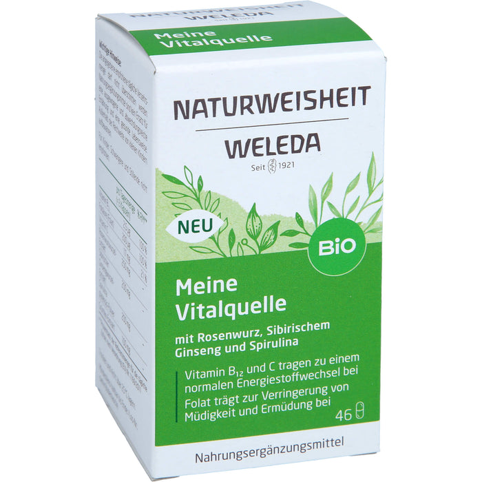 WELEDA NATURWEISHEIT Meine Vitalquelle, 46 St KAP