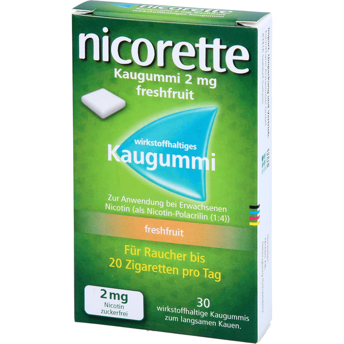 Nicorette 2mg Freshfruit, 30 St KGU