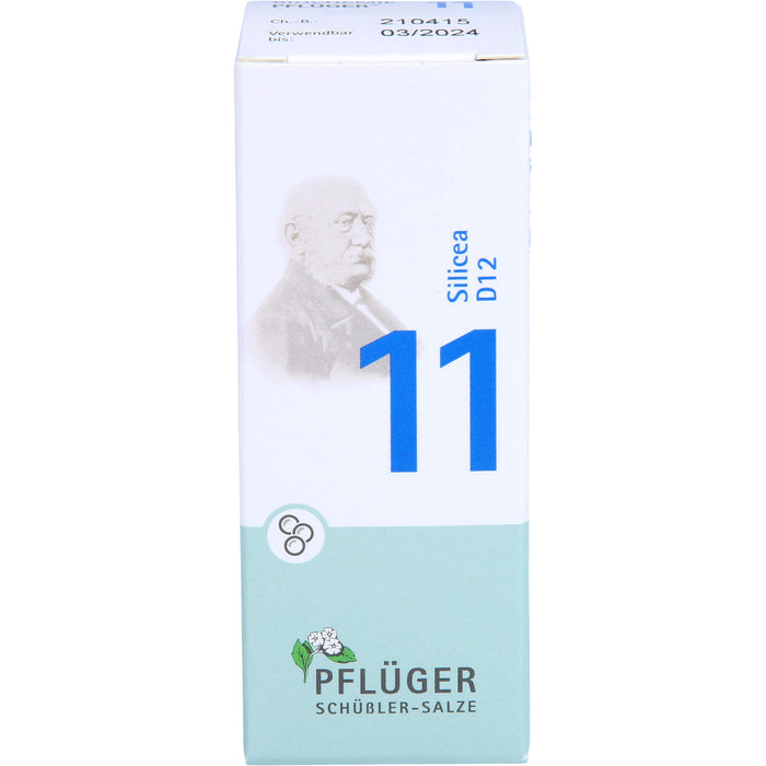 Biochemie Nr.11 Silicea D12 Pflüger Globuli, 15 g GLO