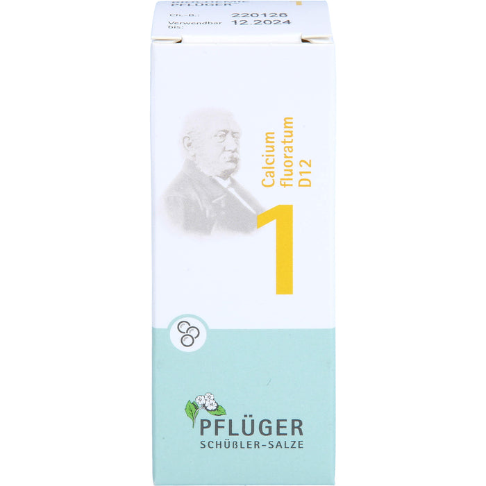 Biochemie Nr.1 Calcium fluoratum D12 Pflüger Globuli, 15 g GLO