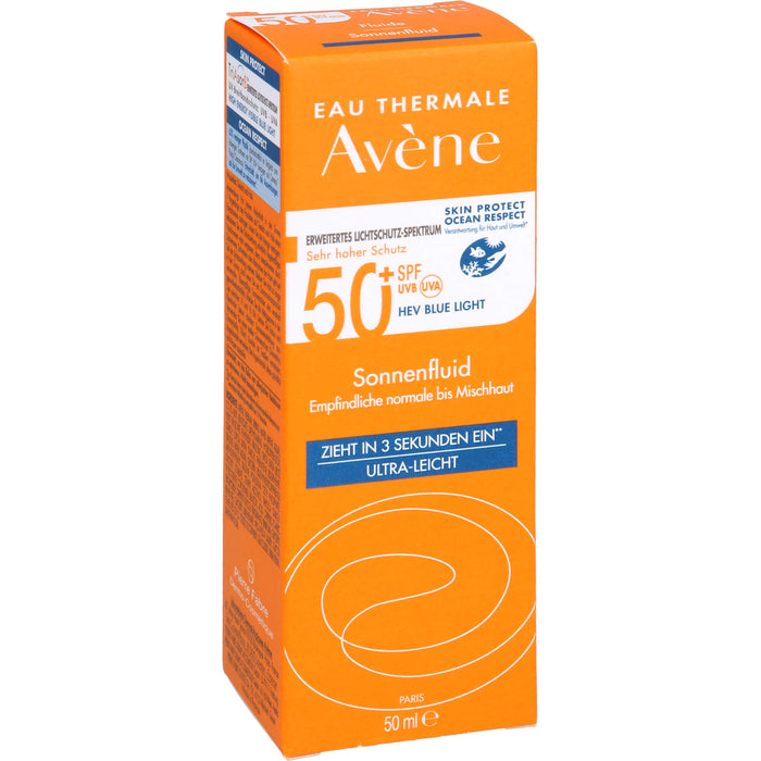 Avène Sonnenfluid SPF 50+ ultra leicht, 50 ml Crème