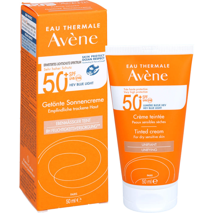 Avène getönte Sonnencreme SPF 50+, 50 ml Cream