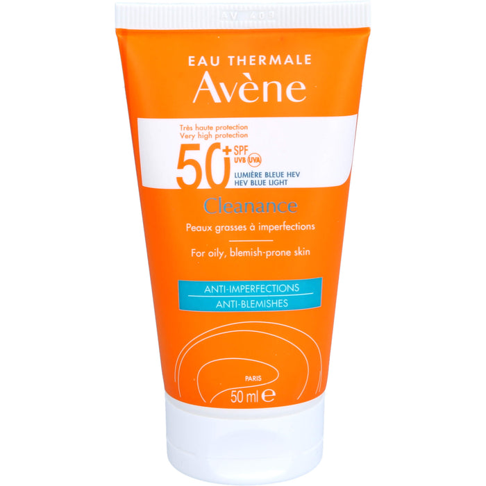 Avène Cleanance Sonnenfluid 50+, 50 ml EMU