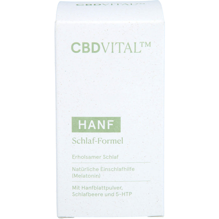 CBD VITAL Hanf Schlaf-Formel, 60 St KAP