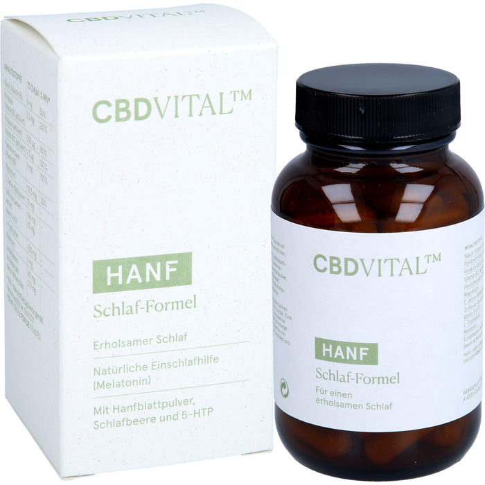 CBD VITAL Hanf Schlaf-Formel, 60 St KAP