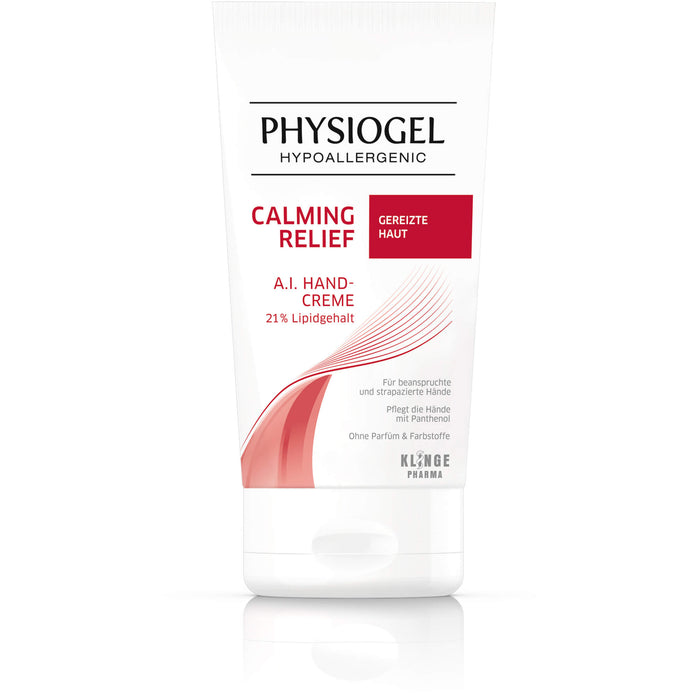 PHYSIOGEL Calming Relief A.I. Handcreme zur täglichen Pflege von trockenen Händen, 50 ml Cream