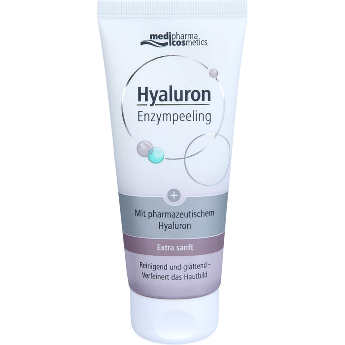 medipharma cosmetics Hyaluron Enzympeeling reinigend und glättend, 100 ml Cream