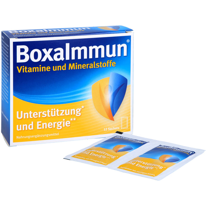 BoxaImmun Vitamine und Mineralstoffe Beutel, 12 pcs. Sachets