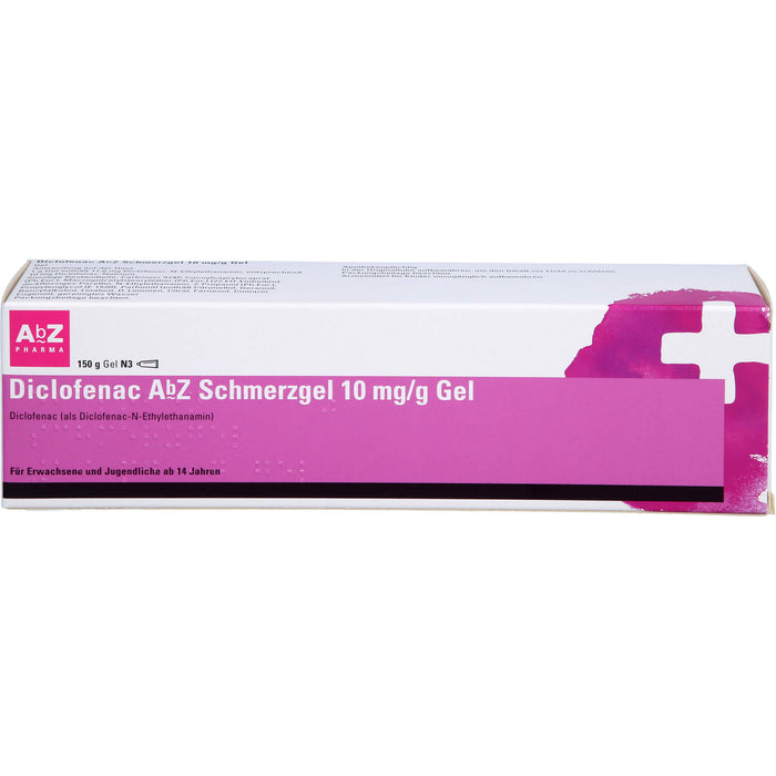 Diclofenac AbZ Schmerzgel 10 mg/g Gel, 150 g GEL