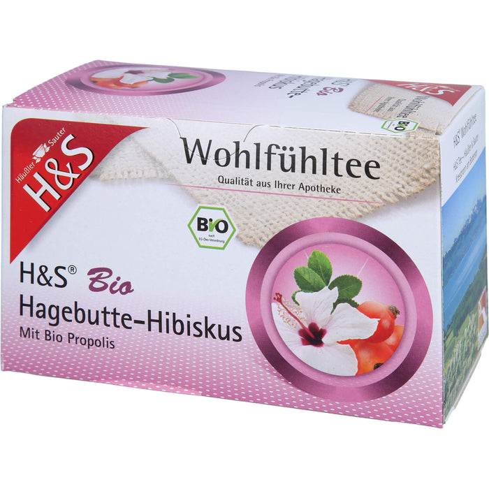 H&S Bio Hagebutte-Hibiskus, 20X3.0 g FBE